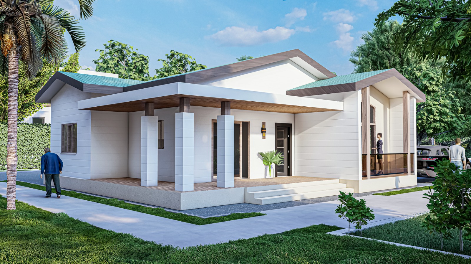 115 m² 2+1 Tek Kat Çelik Ev