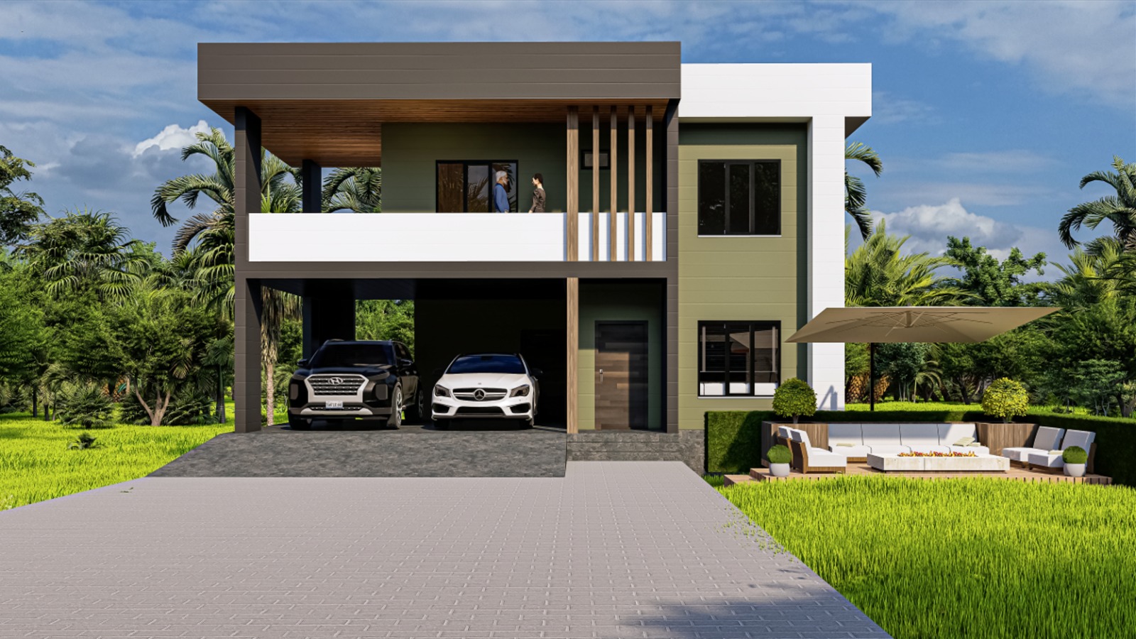 222 m² 5+1 Dubleks Çelik Villa