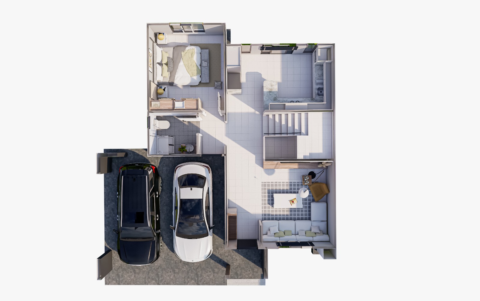 222 m² 5+1 Dubleks Çelik Villa görsel 5