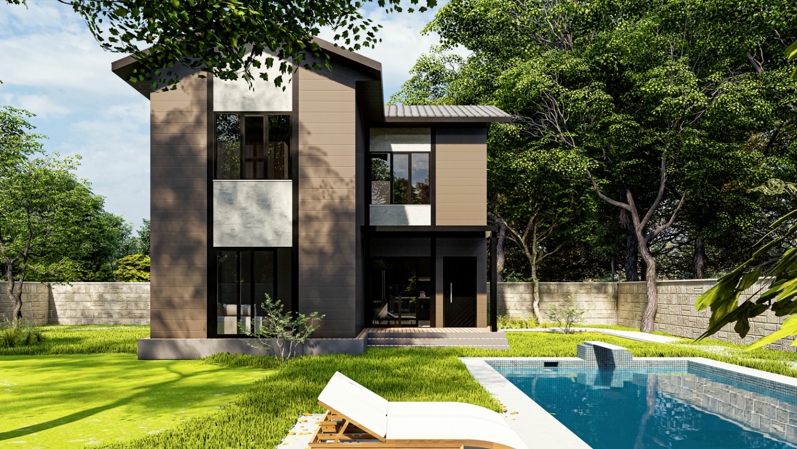120 m² 2+1 Dubleks Çelik Villa görsel 3